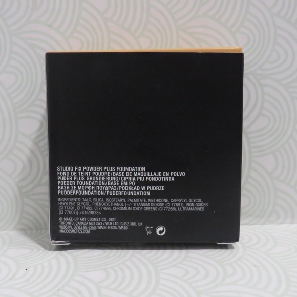 MAC COSMETICS💥STUDIO FIX POWDER PLUS FOUNDATION C5 0.52 OZ BOXED💥 - Picture 6 of 8